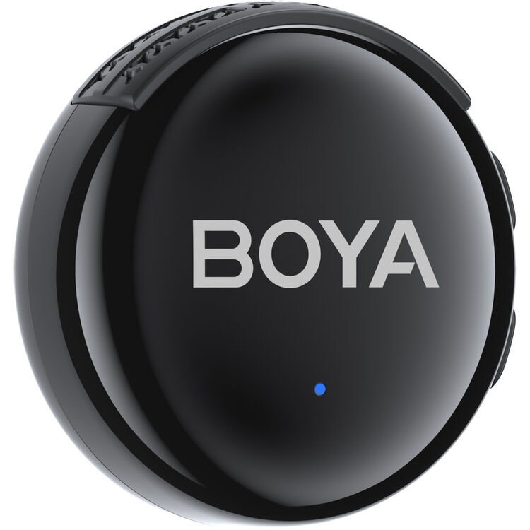 نظام ميكروفون لاسلكي BOYA BOYALINK 3 لشخصين مزوّد بالذكاء الاصطناعي، بتردد 2.4GHz، ومرسلين مزدوجين، وإلغاء ضوضاء بالذكاء الاصطناعي، للكاميرات والهواتف الذكية والأجهزة المحمولة – أسود