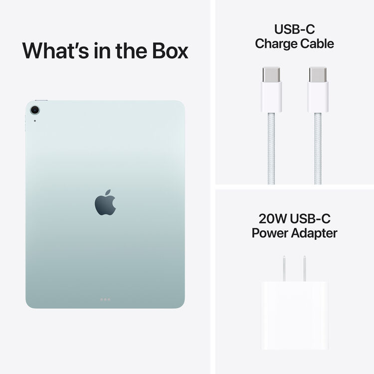 آيباد Air مقاس 13 بوصة من Apple بمعالج M4 - ذاكرة RAM بسعة 12GB - SSD بسعة 128GB - Wi‑Fi فقط