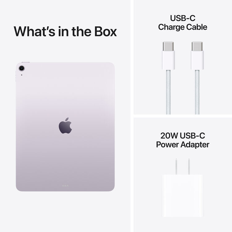 آيباد Air مقاس 13 بوصة من Apple بمعالج M4 - ذاكرة RAM بسعة 12GB - SSD بسعة 128GB - Wi‑Fi فقط