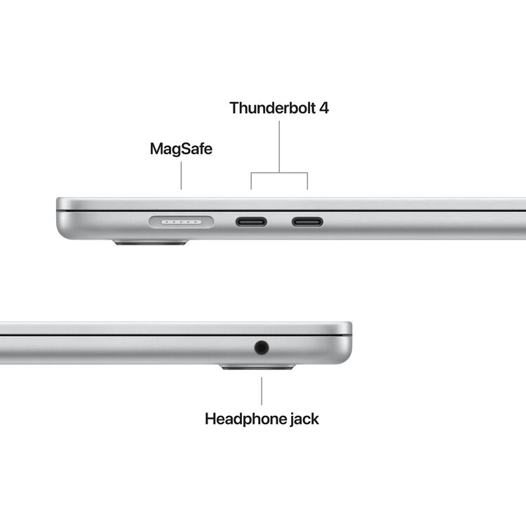 Apple 15" MacBook Air M5 10-Core CPU - 16GB RAM - 1TB SSD - 10-Core GPU - Arabic (Silver)