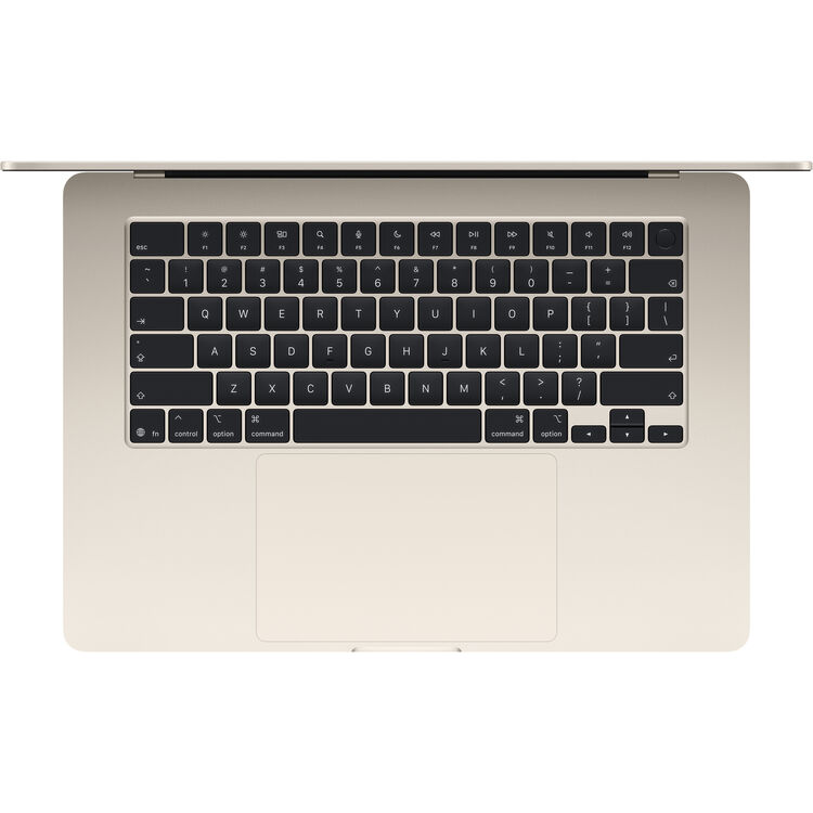MacBook Air M5 مقاس 15 بوصة من Apple - معالج عشاري النواة - 16 جيجابايت RAM - 1 تيرابايت SSD - وحدة معالجة رسومات جرافيكية عشاري النواة - عربي (لون ضوء النجوم)