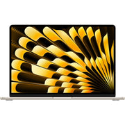 MacBook Air M5 مقاس 15 بوصة من Apple - معالج عشاري النواة - 16 جيجابايت RAM - 1 تيرابايت SSD - وحدة معالجة رسومات جرافيكية عشاري النواة - عربي (لون ضوء النجوم)