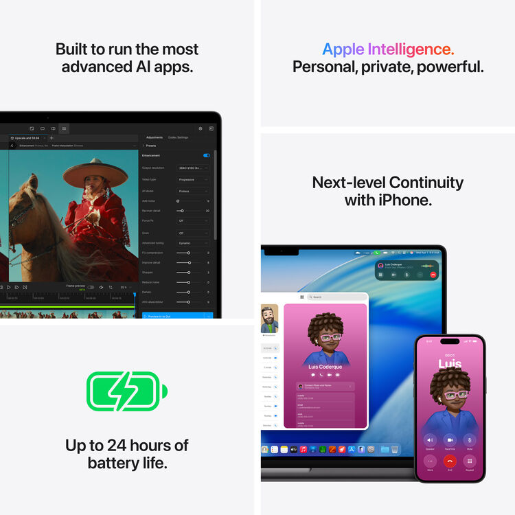 Apple 16" MacBook Pro M5 Pro 18-Core CPU - 48GB RAM - 1TB SSD - 20-Core GPU - Arabic (Silver)