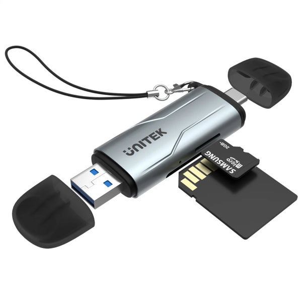 UNITEK 2-in-1 SD 3.0 Card Reader