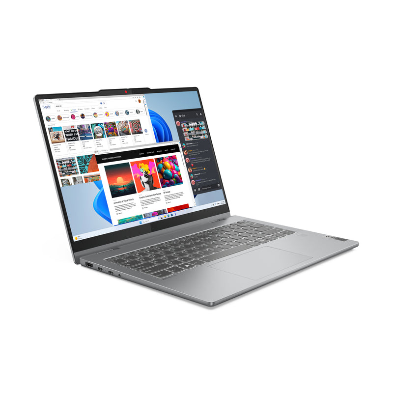 Lenovo IdeaPad 5 2-in-1 14IRH9 14" Touchscreen Laptop - Core i7-13620H - 16GB RAM - 512GB SSD - Shared - WIN 10 Pro K  (Luna Grey)