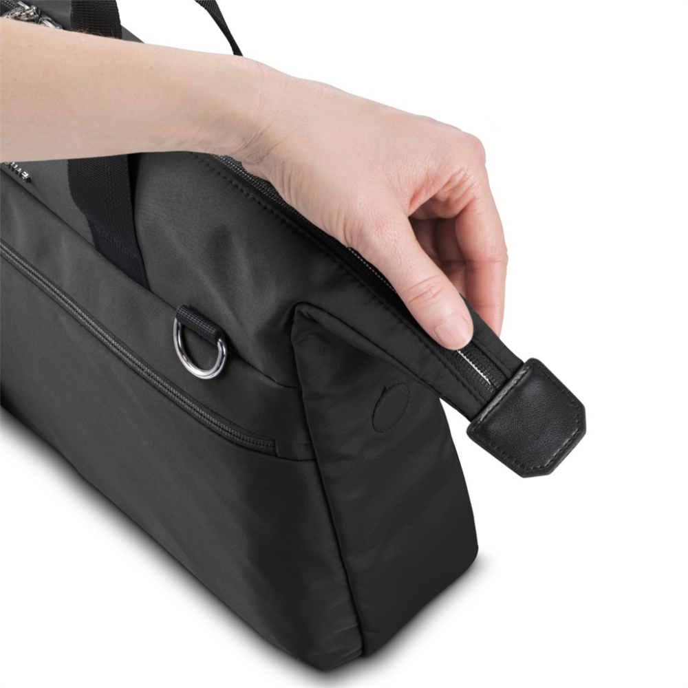 Hama "Ultimate" Laptop Bag – Fits 13.3–14.1" Laptops, Black, Water-Repellent, Padded Compartments