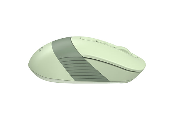 A4TECH FB10CS Bluetooth & 2.4GHz Wireless Mouse, 3-Device Switching, 2000 DPI Adjustable, Rechargeable USB-C, 4 Buttons, Nano Receiver