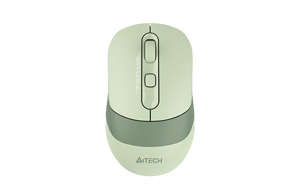 A4TECH FB10CS Bluetooth & 2.4GHz Wireless Mouse, 3-Device Switching, 2000 DPI Adjustable, Rechargeable USB-C, 4 Buttons, Nano Receiver