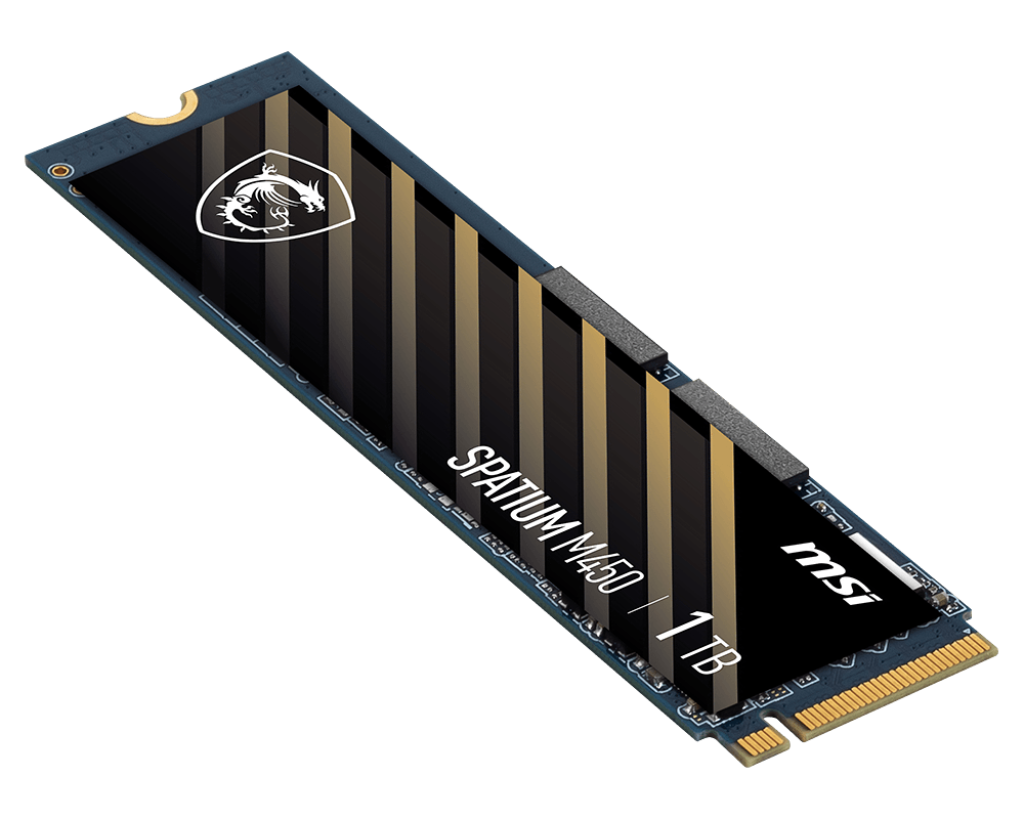 MSI SPATIUM M450 PCIe 4.0 NVMe M.2 Intenal SSD - 1TB