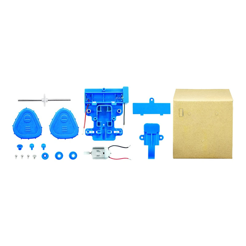 4M Box Robot Kit – Eco-Friendly DIY Motorized Robot Using Recycled Box, STEM Learning for Ages 3+, Model 00-03419