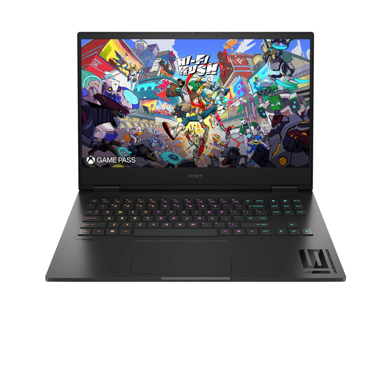 HP Omen 16t-wf100 كمبيوتر محمول للألعاب مقاس 16.1 بوصة 240 هرتز - Core i9-14900HX - ذاكرة وصول عشوائي 32 جيجابايت - SSD 2 تيرابايت - RTX 4080 12 جيجابايت - نظام تشغيل Windows 11