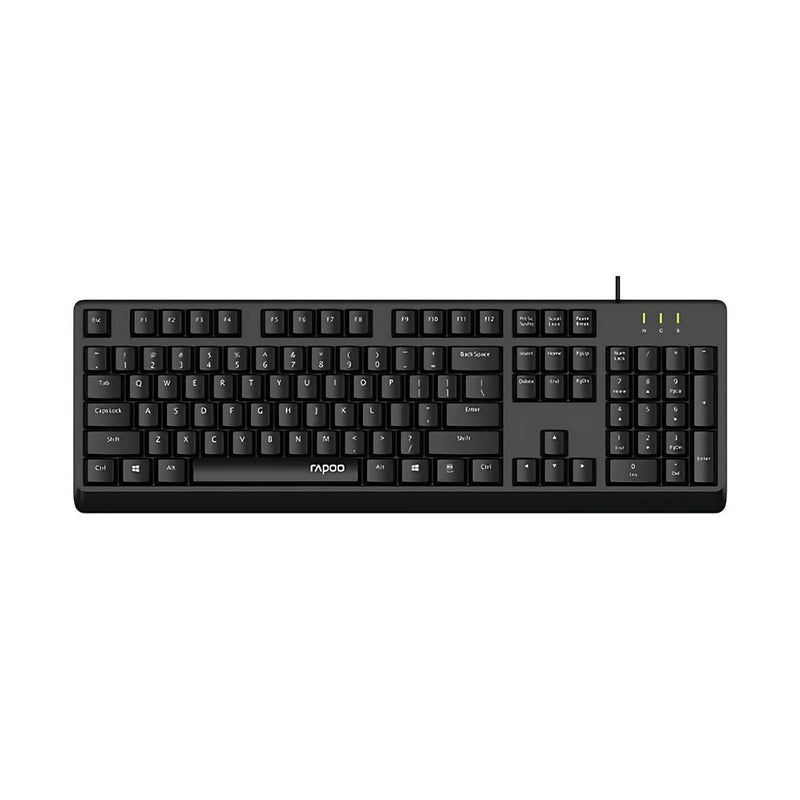 Rapoo NK1900 Wired Keyboard Noiseless Keys