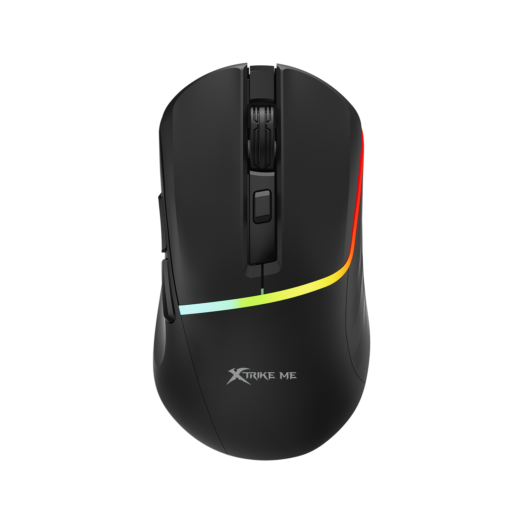 Xtrike Me GM-322 Gaming Mouse Wired USB – 7200DPI Optical Mouse / 7 Buttons / 1000Hz – Colorful RGB Backlit Optical Gaming Mice for PC Laptop Gamer (Black)