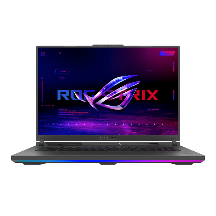 ASUS LAPTOP G814JIR-N6207 - 18” 2.5K 240Hz Laptop - Core i9-14900HX - 16GB RAM - 512GB SSD - RTX 4070 8GB - WIN 10 PRO K