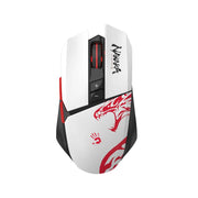 Bloody R36 Ultra Naraka Wireless Gaming Mouse — Alpha 12K Sensor, 12,000 CPI, 1ms Response, RGB Lighting