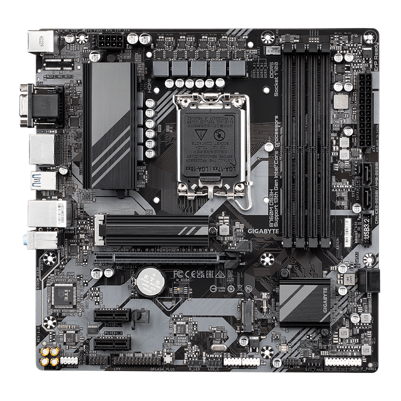 Gigabyte B760M DS3H LGA 1700 Micro-ATX Motherboard