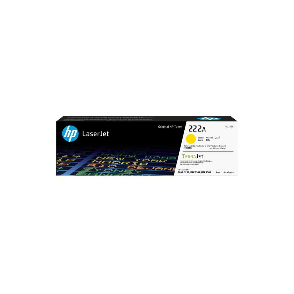 HP Original LaserJet 222A Toner Cartridge – High Yield Print Cartridge Compatible with Select HP LaserJet Printers, Sold as a Set of Four Colors (Black, Cyan, Magenta, Yellow)
