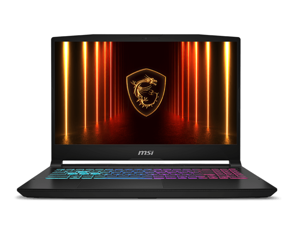 MSI Katana 15 HX B14WFK شاشة 15.6 بوصة QHD 144 هرتز - Intel Core i7 14650HX - ذاكرة 16 جيجابايت - قرص 512 جيجابايت SSD - NVIDIA GeForce RTX 5060 8GB - نظام WIN 11 PRO K
