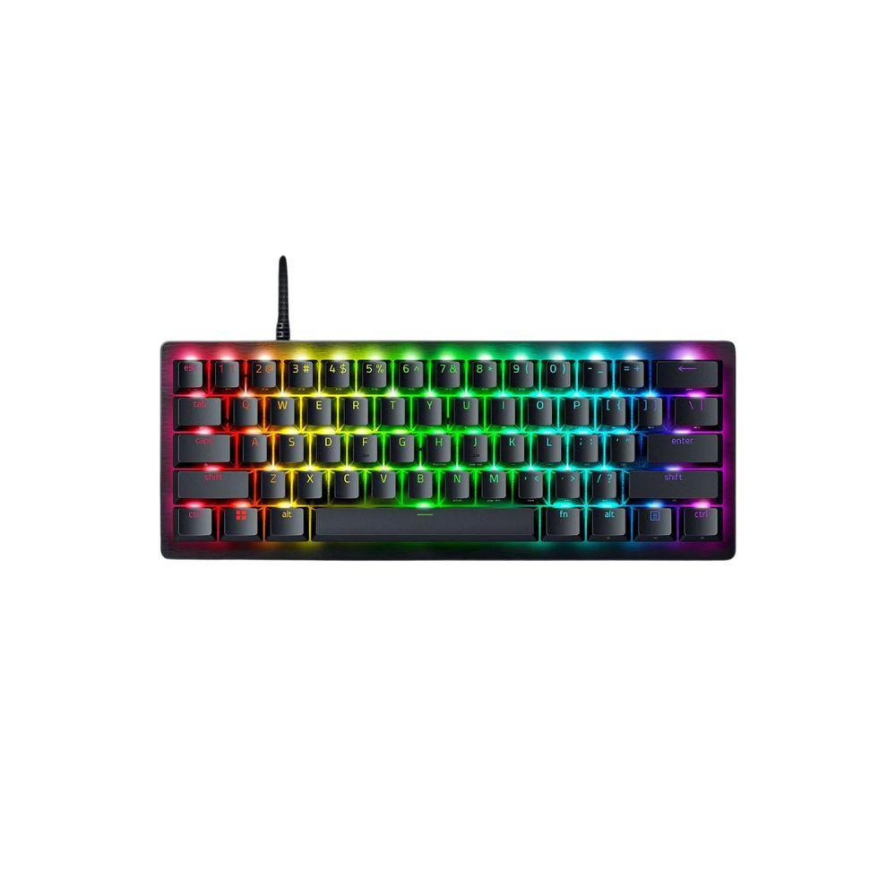 Razer Huntsman V3 Pro Mini - لوحة مفاتيح سلكية بصرية تناظرية بنسبة 60% للألعاب الرياضية الإلكترونية