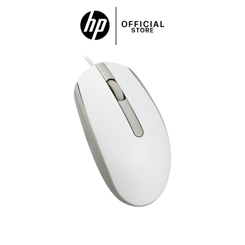 HP M10 Wired USB Mouse with 3 Buttons High Definition 1000DPI Optical Tracking and Ambidextrous Design