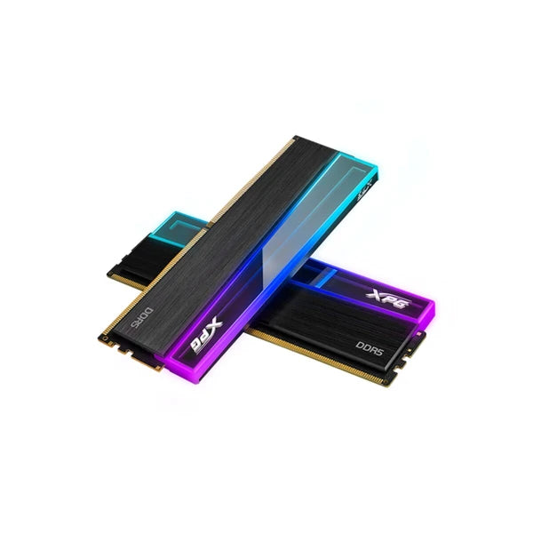 XPG NOVAKEY 32GB (2x16GB) DDR5 Desktop Memory Kit , 6000MHz , CL46 , 288-Pin DIMM , Black