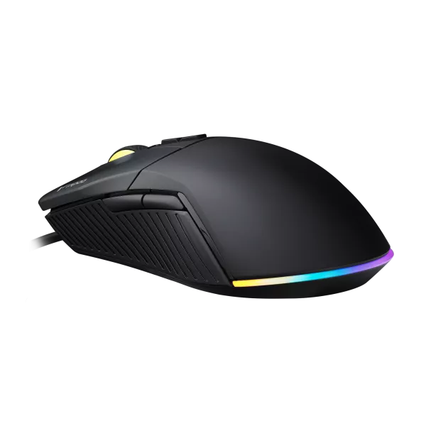 Rapoo V360 IR Optical Gaming Mouse – 6200 DPI, 1000 Hz, 7 Programmable Buttons, RGB Lighting, Onboard Memory, Ergonomic Design