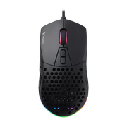 Rapoo V360 IR Optical Gaming Mouse – 6200 DPI, 1000 Hz, 7 Programmable Buttons, RGB Lighting, Onboard Memory, Ergonomic Design
