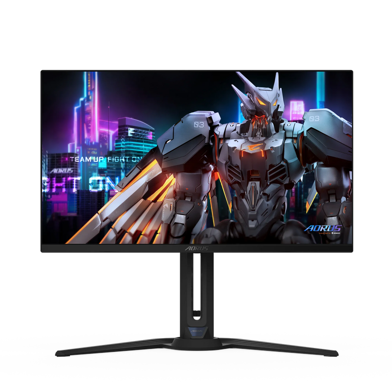 GIGABYTE AORUS FO27Q2 27" QD-OLED Gaming Monitor - 240Hz, 0.03ms, HDMI 2.1, HDR True Black 400, 99% DCI-P3, AI OLED Care
