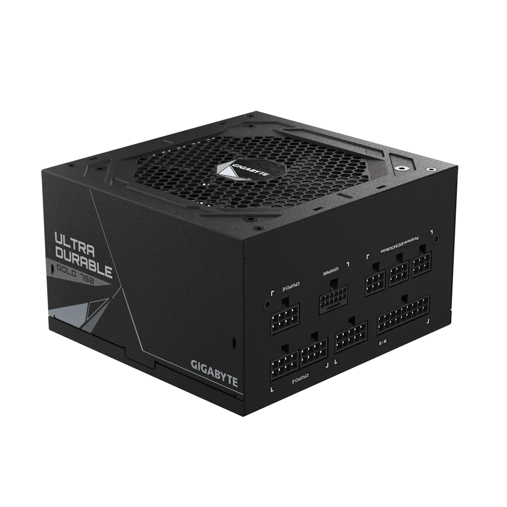 GIGABYTE GP-UD750GM PG5 PSU – 750W, ATX 3.0, PCIe Gen5 Ready, 80+ Gold, Fully Modular, Compact Design