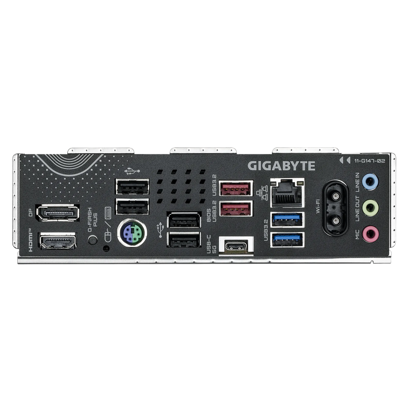 GIGABYTE B850 GAMING WIFI6 – AM5, DDR5 OC 8200MT/s, PCIe EZ-Latch, Wi-Fi 6, GbE LAN, USB-C, X3D Turbo Mode