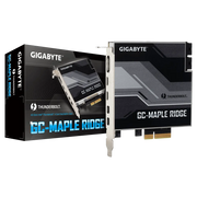 GIGABYTE GC‑MAPLE RIDGE rev 1.0 PCIe 3.0 x4 Thunderbolt 4 Add‑in Card – Dual USB‑C Ports, 40 Gb/s, 8K DisplayPort 1.4, 97 W Power Delivery