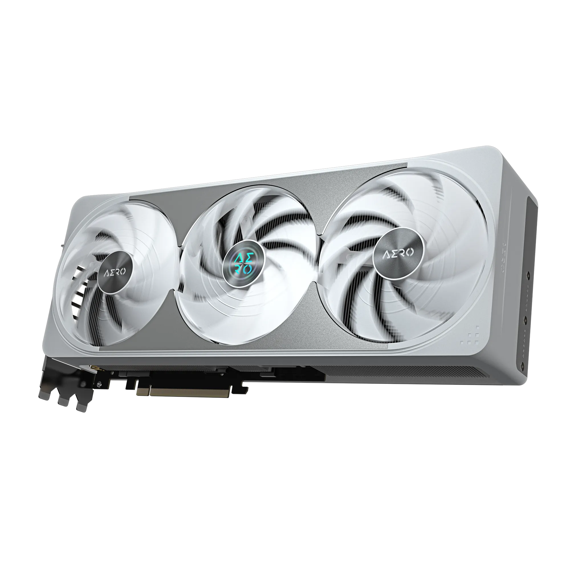 GIGABYTE GeForce RTX 5070 Ti AERO OC 16G – 16 GB GDDR7, 256-bit, PCIe 5.0, DLSS 4, WINDFORCE 3X Cooling, White Edition