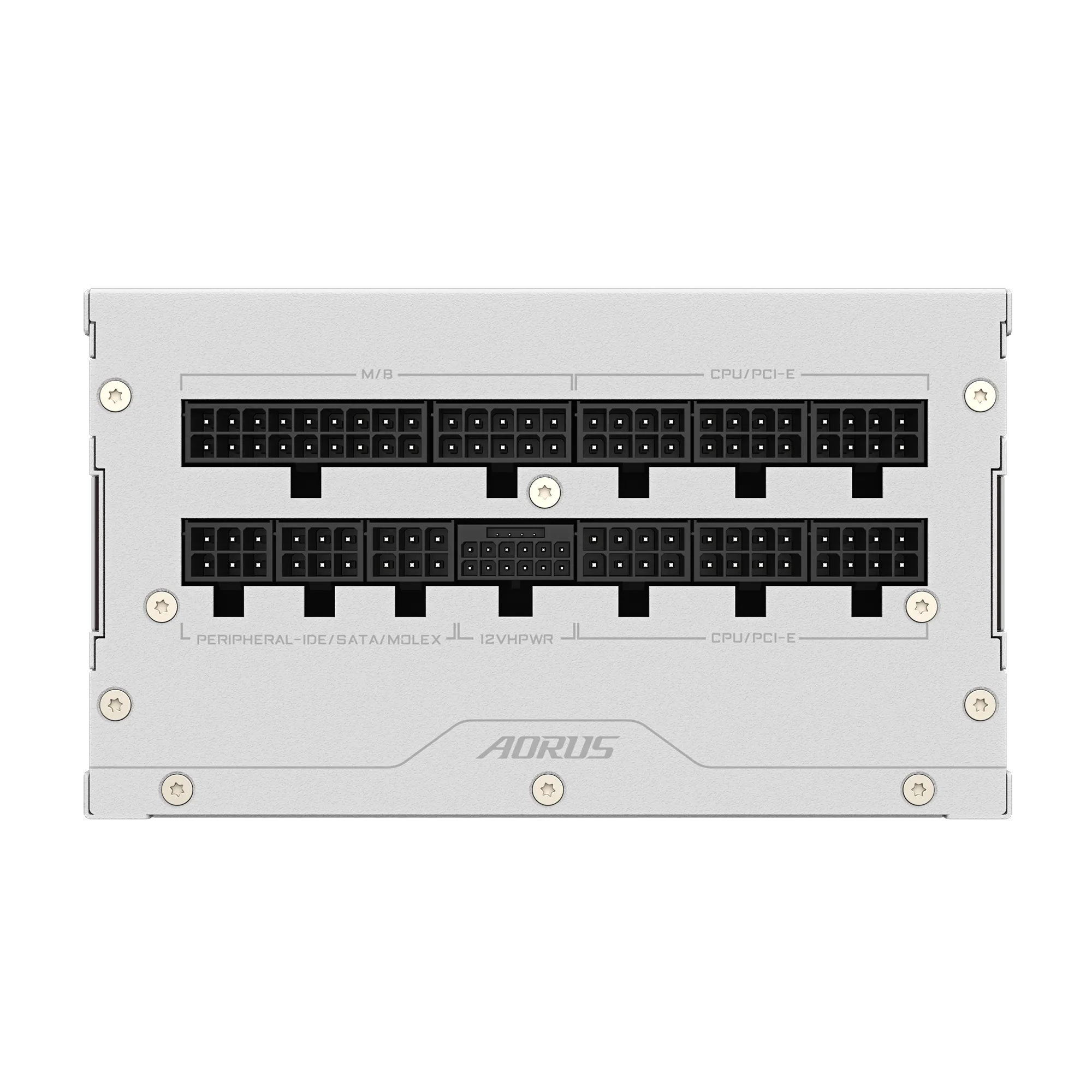 Gigabyte AORUS ELITE 850W GP-AE850PM PG5 ICE – ATX 3.0/3.1 & PCIe 5.0 Ready, 80 Plus Platinum, Fully Modular, 120 mm FDB Fan