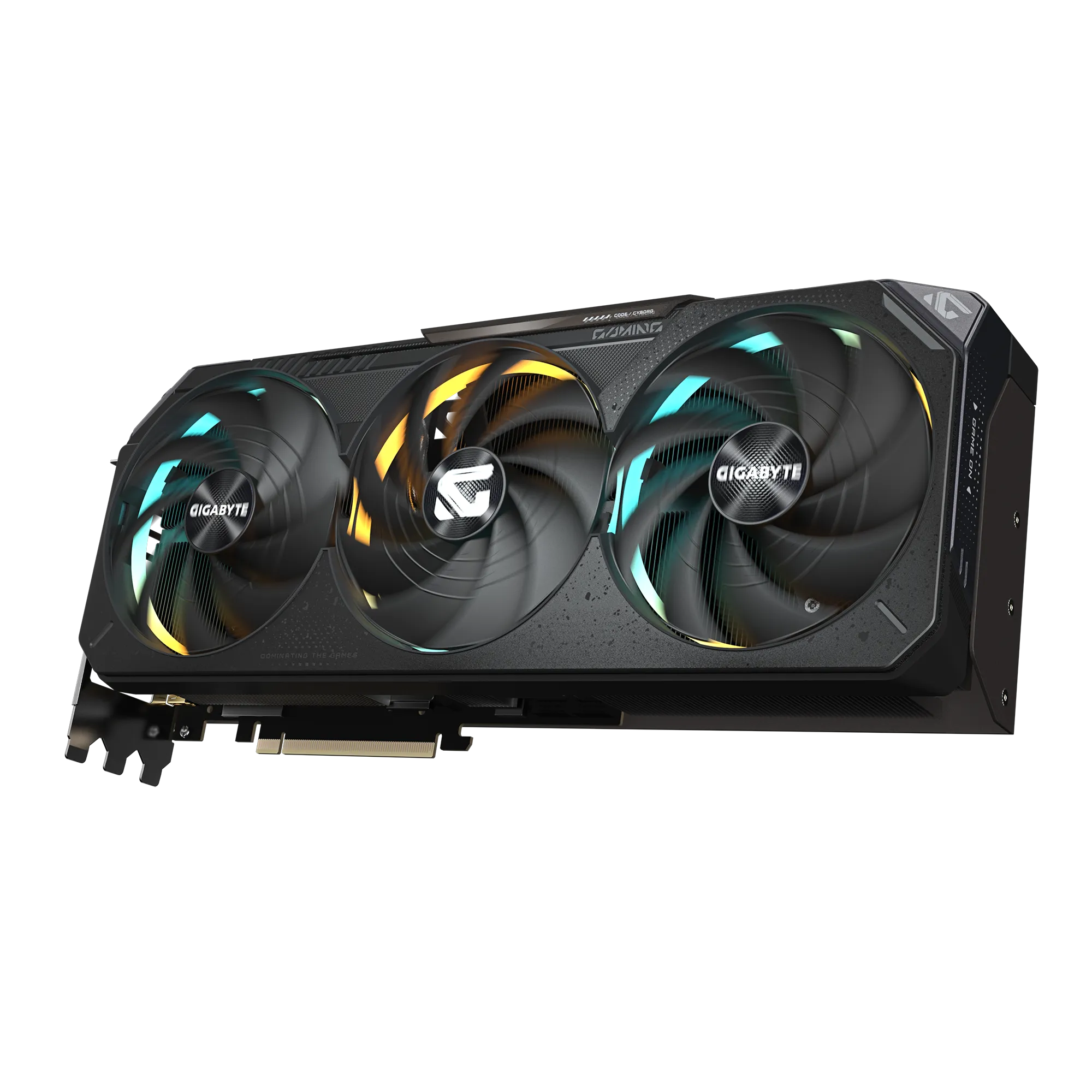 بطاقة رسومات Gigabyte RTX 5080 Gaming OC 16G - ذاكرة GDDR7 سعة 16 جيجابايت، PCIe 5.0، سرعة 2730 ميجاهرتز، نظام WINDFORCE ثلاثي المراوح، نظام BIOS مزدوج