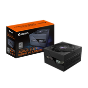 Gigabyte AORUS ELITE 850W GP-AE850PM PG5 ICE – ATX 3.0/3.1 & PCIe 5.0 Ready, 80 Plus Platinum, Fully Modular, 120 mm FDB Fan,