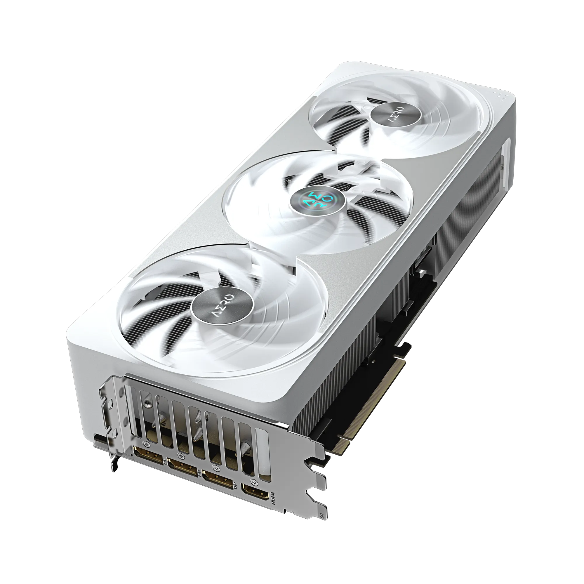 GIGABYTE GeForce RTX 5070 Ti AERO OC 16G – 16 GB GDDR7, 256-bit, PCIe 5.0, DLSS 4, WINDFORCE 3X Cooling, White Edition