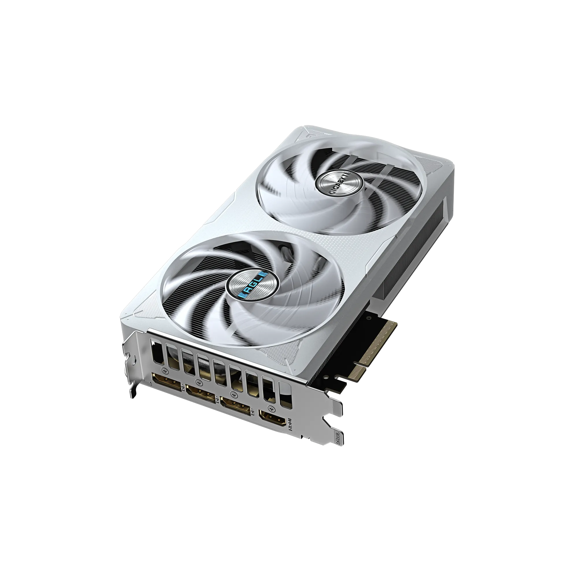GIGABYTE GeForce RTX 5060 Ti EAGLE OC ICE 16G – 16 GB GDDR7, 128-bit, PCIe 5.0, Boost 2617 MHz, 3×DP 2.1b + HDMI 2.1b, WINDFORCE Cooling