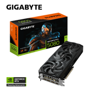 Gigabyte GeForce RTX 5080 WINDFORCE OC SFF 16 GB – Blackwell GPU, 2,670 MHz Boost, 16 GB GDDR7, PCIe 5.0, Triple fans, SFF-Ready