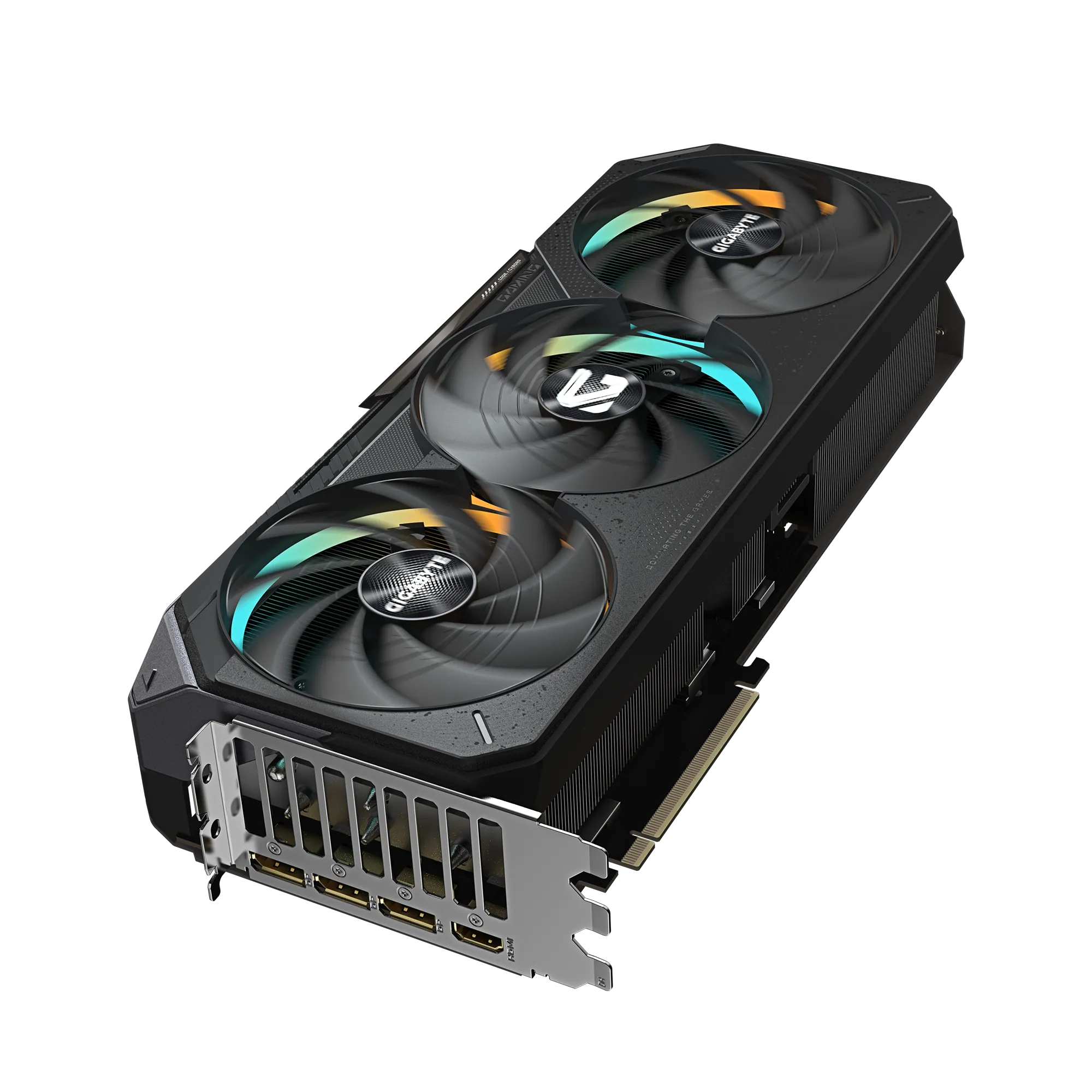 بطاقة رسومات Gigabyte RTX 5070 Ti GAMING OC 16G - ذاكرة GDDR7 سعة 16 جيجابايت، وتردد 2,588 ميجاهرتز، ومنفذ PCIe 5.0، ونظام WINDFORCE ثلاثي المراوح، ونظام BIOS مزدوج