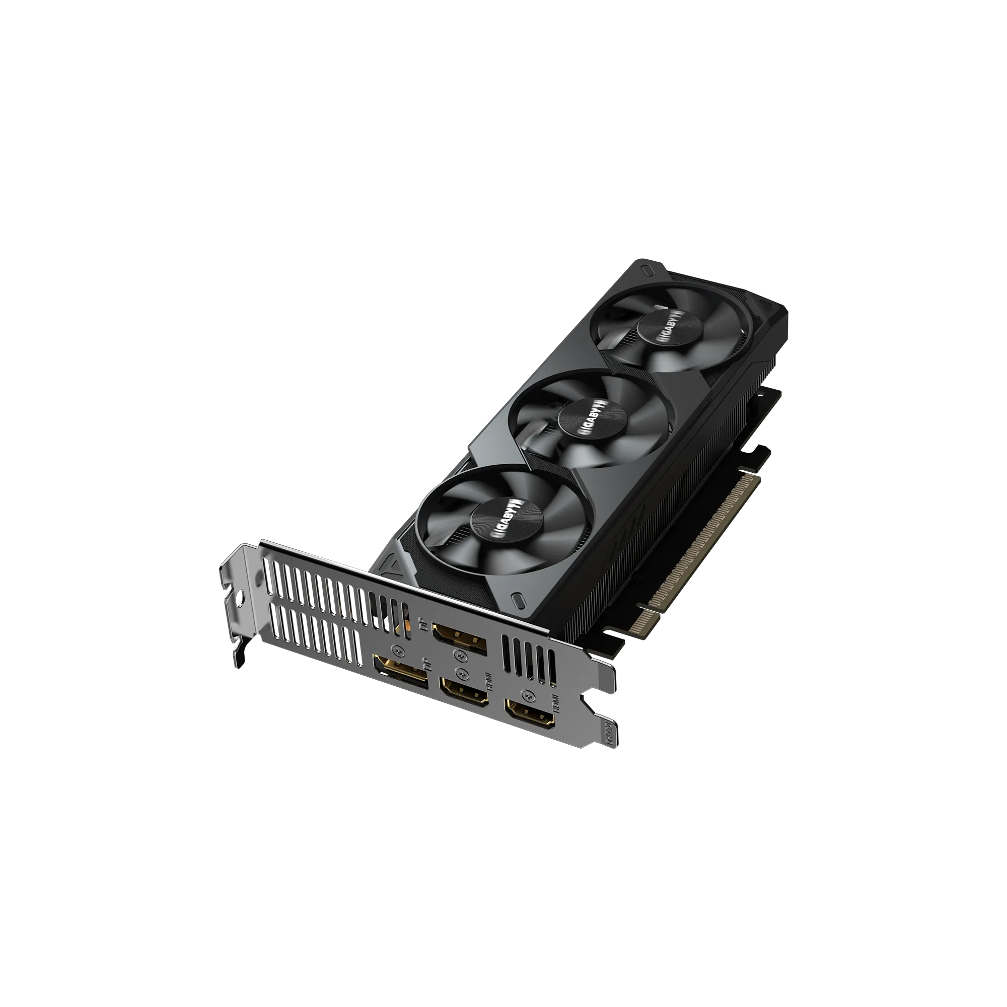 GIGABYTE GeForce RTX 5050 OC Low Profile 8GB – 8 GB GDDR6, 128‑bit, PCIe 5.0, 182 mm SFF, 2×DP + 2×HDMI, DLSS 4, Blackwell Architecture