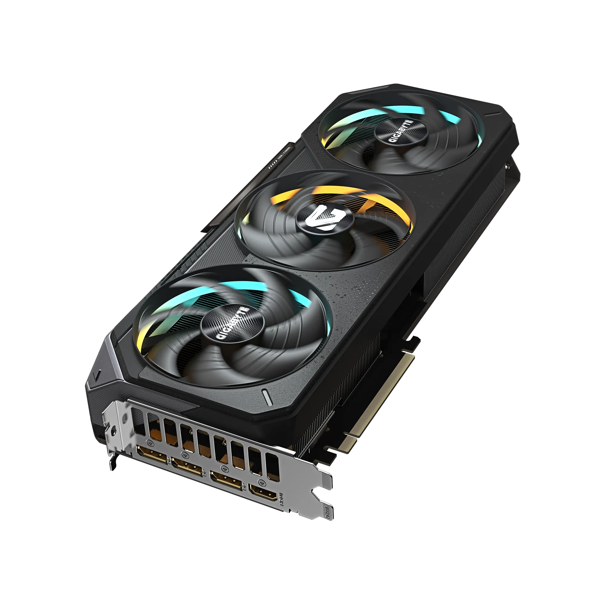بطاقة رسومات Gigabyte GeForce RTX 5070 GAMING OC 12G (GV-N5070GAMING-OC-12GD) - ذاكرة GDDR7 سعة 12 جيجابايت، وتقنية DLSS 4، وتبريد WINDFORCE، وإضاءة RGB، ونظام BIOS مزدوج