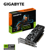 GIGABYTE GeForce RTX 5050 OC Low Profile 8GB – 8 GB GDDR6, 128‑bit, PCIe 5.0, 182 mm SFF, 2×DP + 2×HDMI, DLSS 4, Blackwell Architecture