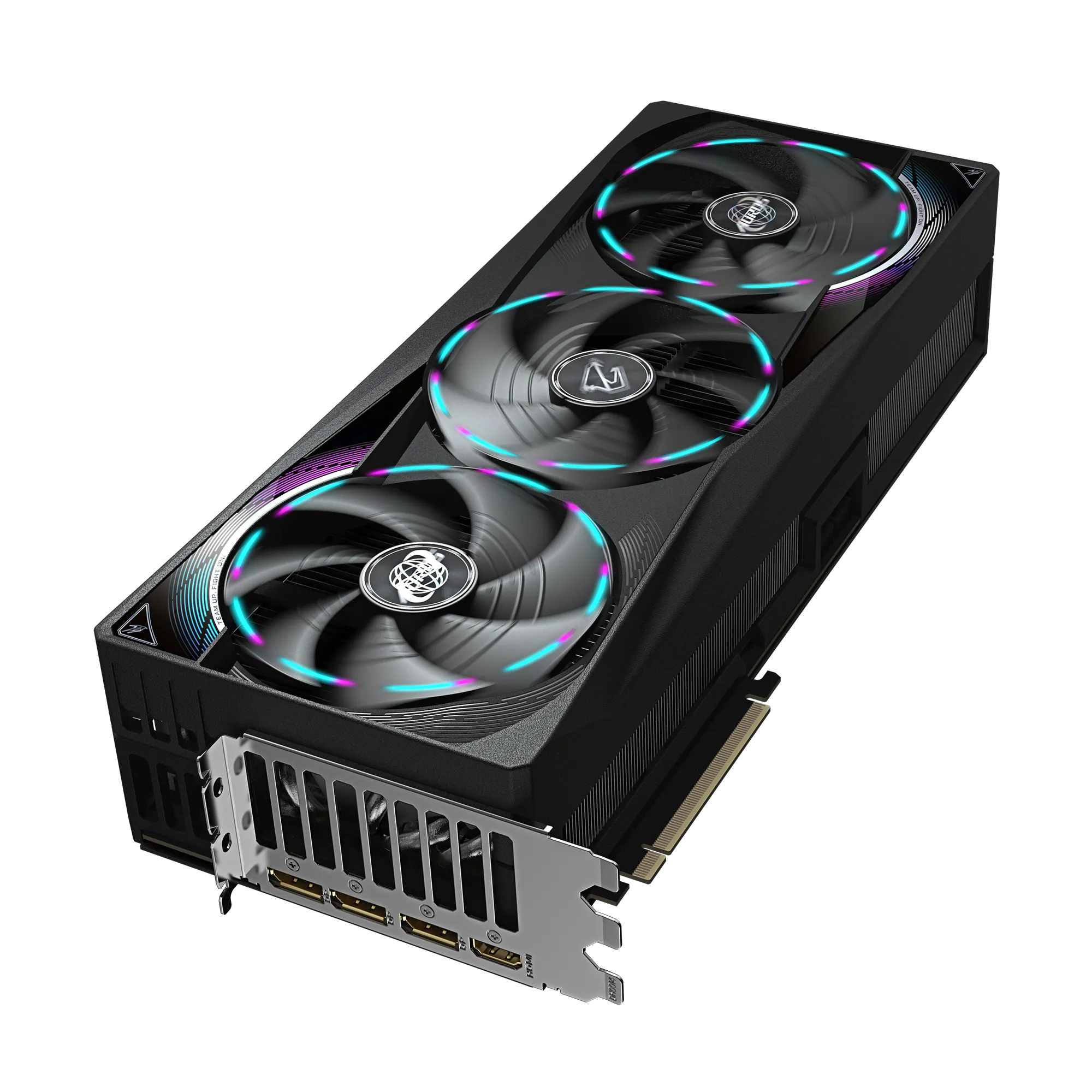 Gigabyte AORUS GeForce RTX 5090 MASTER 32G – Blackwell GPU, 32 GB GDDR7 512-bit, 2,655 MHz Boost, PCIe 5.0, WINDFORCE Cooling, LCD Edge, RGB Halo