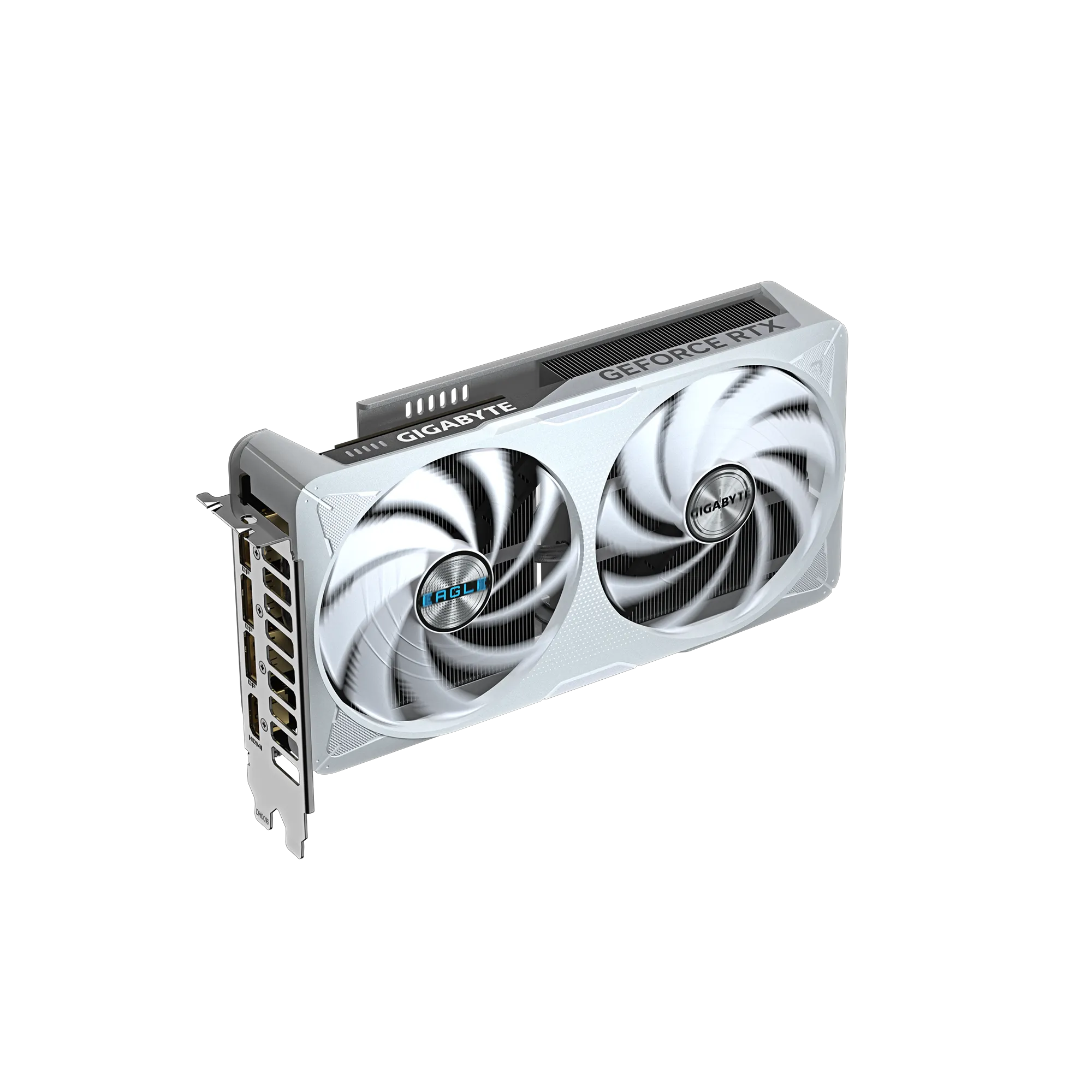 GIGABYTE GeForce RTX 5060 Ti EAGLE OC ICE 16G – 16 GB GDDR7, 128-bit, PCIe 5.0, Boost 2617 MHz, 3×DP 2.1b + HDMI 2.1b, WINDFORCE Cooling