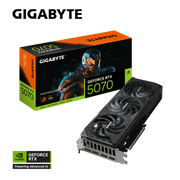 بطاقة الرسومات Gigabyte GeForce RTX 5070 WINDFORCE OC SFF سعة 12 جيجابايت (GV-N5070WF3OC-12GD) - ذاكرة GDDR7 سعة 12 جيجابايت، وDLSS 4، وتبريد WINDFORCE، ونظام BIOS مزدوج