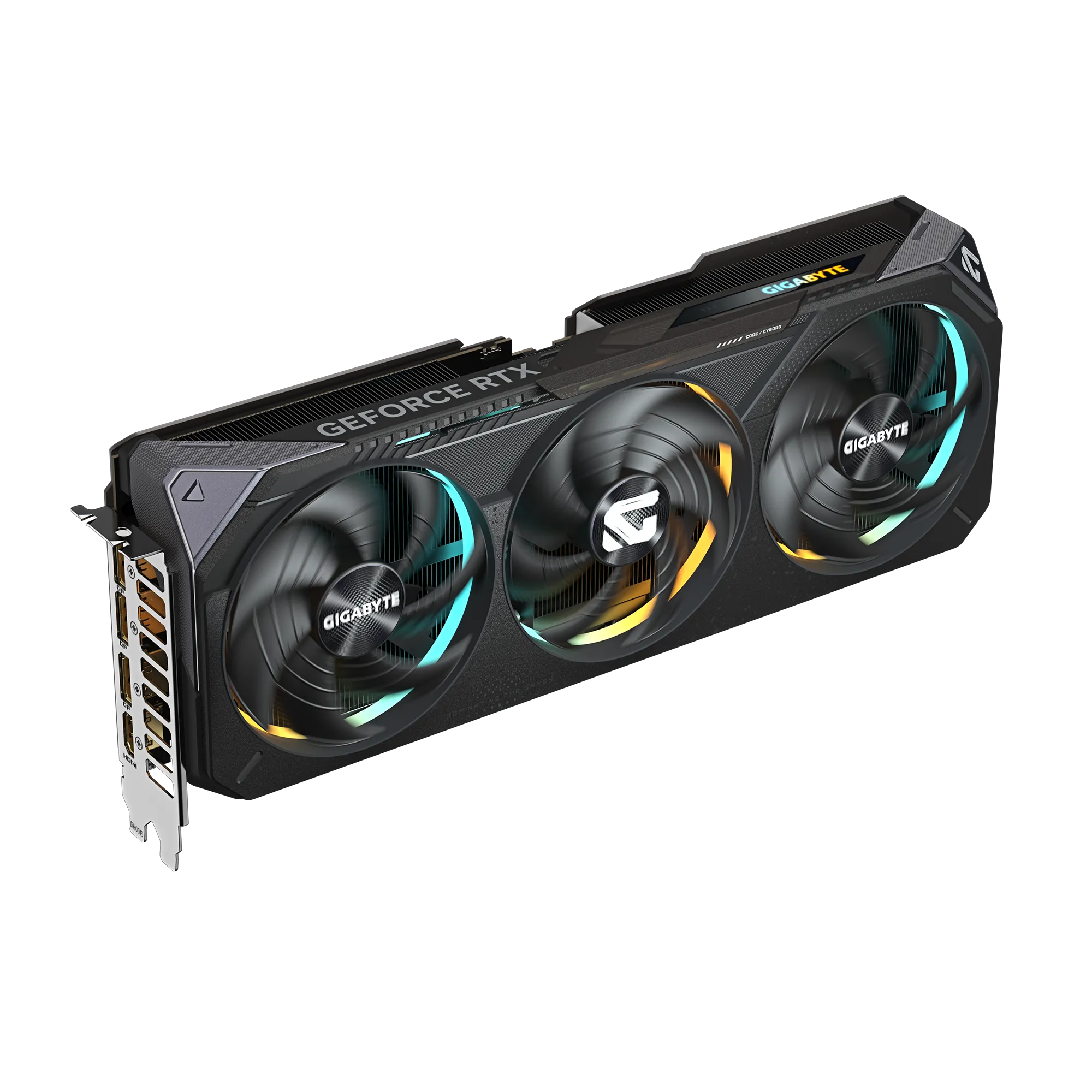 بطاقة رسومات Gigabyte GeForce RTX 5070 GAMING OC 12G (GV-N5070GAMING-OC-12GD) - ذاكرة GDDR7 سعة 12 جيجابايت، وتقنية DLSS 4، وتبريد WINDFORCE، وإضاءة RGB، ونظام BIOS مزدوج
