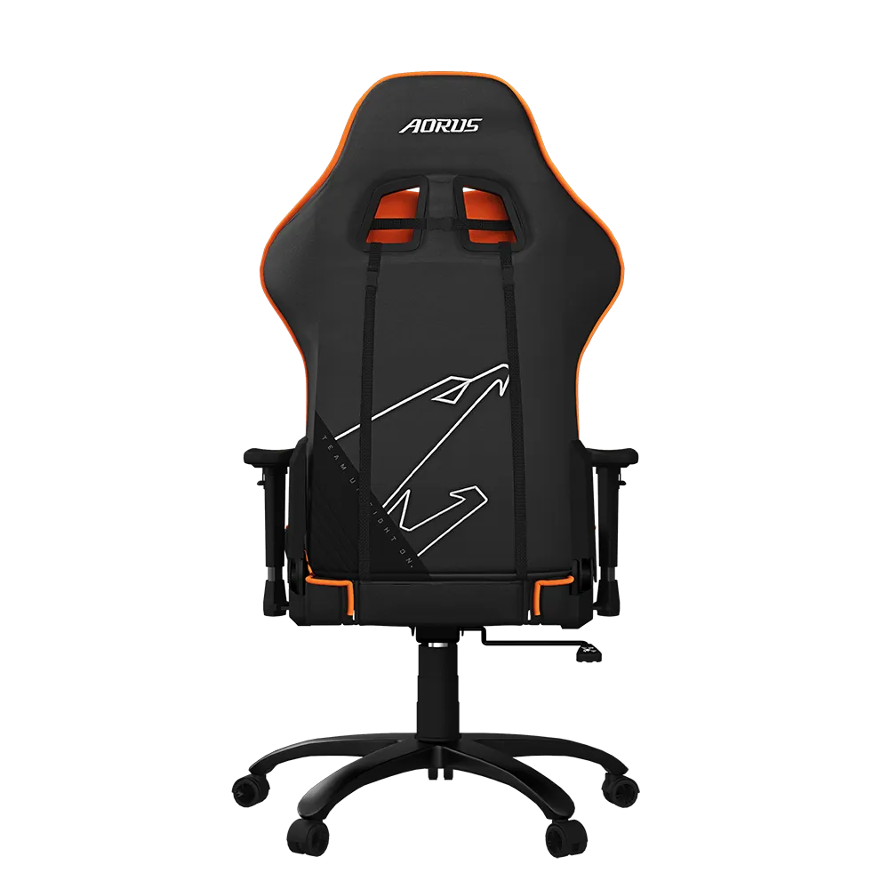 كرسي ألعاب AORUS AGC310 – تصميم مريح، إمالة حتى 160 درجة، وسائد قابلة للتعديل، هيكل فولاذي، معتمد من BIFMA