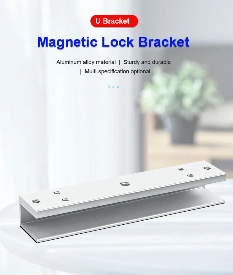 VIANS VI-280U 280KG U Bracket for Frameless Glass Door