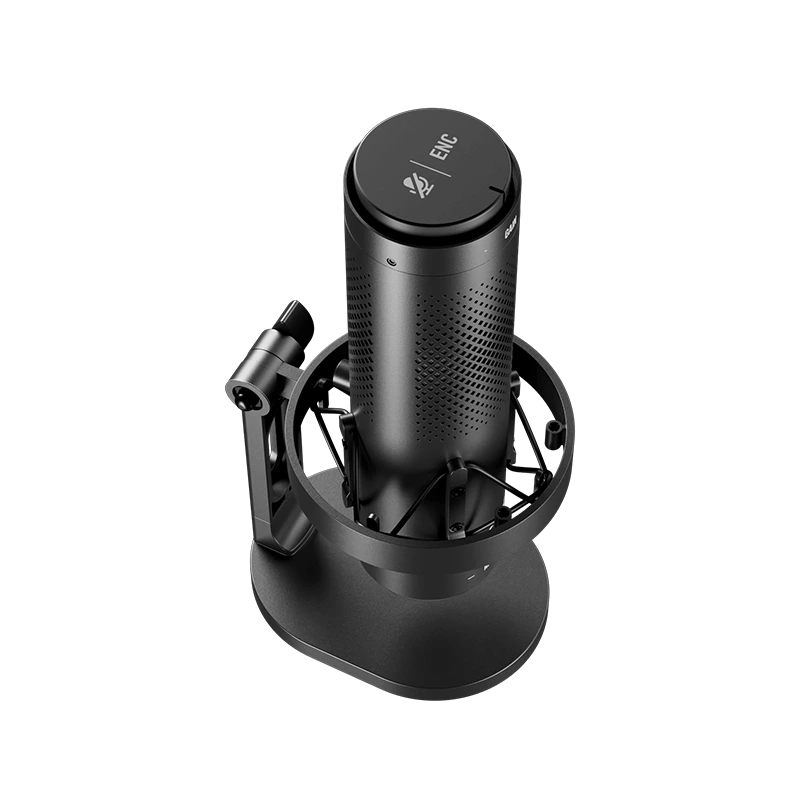 ميكروفون BOYA K9 الاحترافي بتقنية USB، صوت هاي-فاي بدقة 48kHz/24-bit، 3 أنماط التقاط، إلغاء ضوضاء بالذكاء الاصطناعي، إضاءة RGB، مراقبة فورية، تحكم في الكسب، وحامل مكتبي