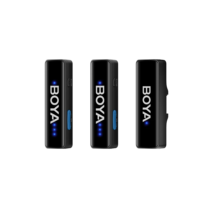 “BOYA BOYALINK 2 3-in-1 Wireless Microphone System for Cameras, Mobile & PC – 300 m Range, Noise Cancellation”